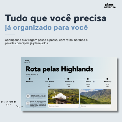 Guia de Viagem Escócia: Roteiro de 6 Dias por Edimburgo e Highlands